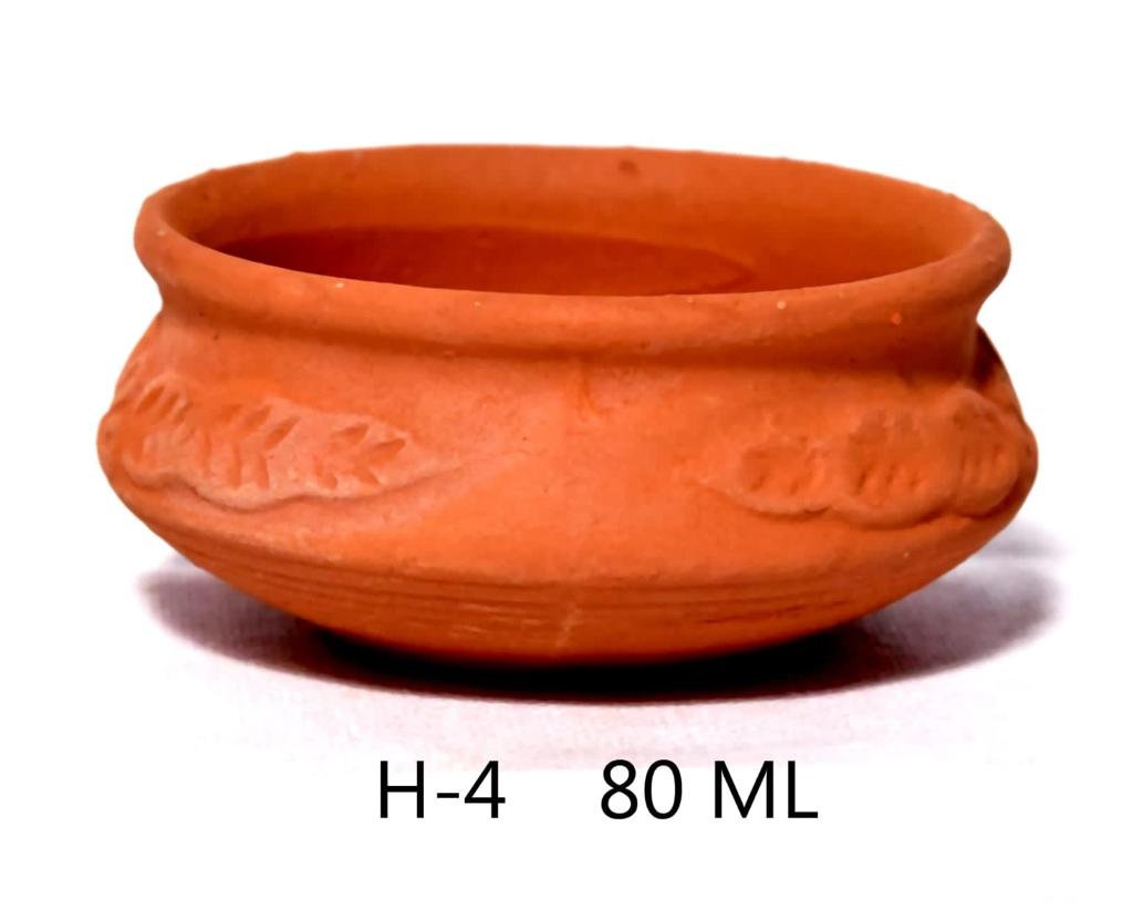 Terracotta Handi H-4 80 ml